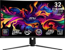 oled 32 monitoriai - MSI MPG 321CURX - 1 nuotrauka