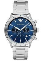laikrodziai emporio - EMPORIO ARMANI AR11306 VYRIŠKAS LAIKRODIS MARIO (Juodas/Black) - 1 nuotrauka