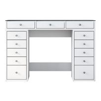 kosmetinis stalas baltas - Kosmetinis staliukas Kalune Design BJ105 - 2716, baltas (White), 120 cm x 44,5 cm x 79,8 cm - 1 nuotrauka