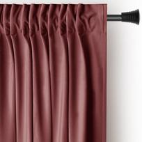 Naktinė užuolaida Restilo Velvet Rose, rožinės, 140 cm x 270 cm