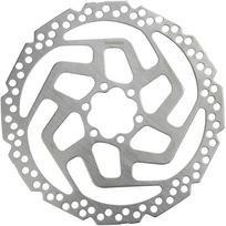 6 sp 180 - Stabdžių diskas Shimano SM-RT26 160 mm, metalas, sidabro (Silver) - 3 nuotrauka