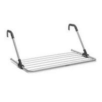 drabuziu dziovykle - Brabantia Door skalbinių džiovykla, Metalinė pilka (Metallic Grey) - 1 nuotrauka