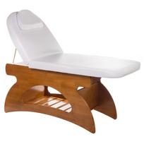 masazine lova - Stacionarus masažo stalas VEGA SPA MASSAGE TABLE NUT - 1 nuotrauka