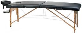 Sulankstomas masažo stalas BEAUTY SYSTEM WOOD 2 Juodas