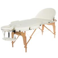 staliukas 20 cm - Sulankstomas masažo stalas Restpro Vip Oval 3 Cream - 2 nuotrauka