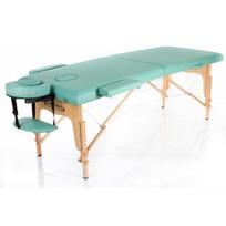 Sulankstomas masažo stalas 2 zonų RESTPRO CLASSIC Blue-green (turkio spalvos)