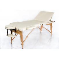 Sulankstomas masažo stalas 3 zonų RESTPRO CLASSIC Cream (kreminis)