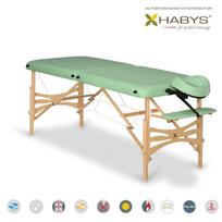 Sulankstomas masažo stalas HABYS Panda Vinyl Flex Pistachio 210x60cm