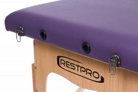 masazo stalas - Sulankstomas masažo stalas Restpro Classic 2 Purple - 10 nuotrauka