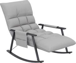 Fotelis HOMCOM Supamasis krėslas, pilkas (Grey)