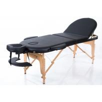 Sulankstomas masažo stalas 3 zonų RESTPRO CLASSIC OVAL Black (juodas)