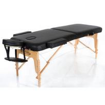 Sulankstomas masažo stalas 2 zonų RESTPRO VIP Black (juodas)