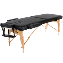 juodas sulankstomas staliukas - Sulankstomas masažo stalas Restpro Vip 2 Black - 10 nuotrauka