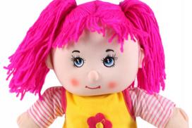 skudurine lele - Minkštas žaislas Skudurinė lėlė Maika, 35 cm - 3 nuotrauka