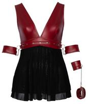 seksualus naktiniai - Cottelli bondage Babydoll Bondage xl seksualūs naktiniai - 5 nuotrauka