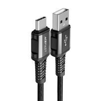 usb c pakrovejas 2m - Acefast C1-04 Black - 6 nuotrauka