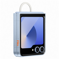 samsung galaxy z flip6 - Samsung Clear Grip Case EF-QF741CTE Flip6 (Transparent) - 6 nuotrauka