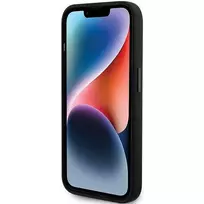 telefono deklas karl lagerfeld - Karl Lagerfeld "Liquid Silicone Karl and Choupette Heads iPhone 15 Pro Max" Black - 5 nuotrauka