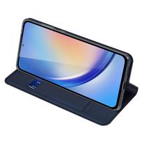 galaxy a35 5g - Dux Ducis "Skin Pro" dėklas Samsung A35 5G Tamsiai mėlynas (Dark Blue) - 7 nuotrauka