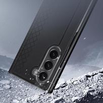 briliantus - Dux Ducis "Brill Leather Case Galaxy Z Fold 6" Black - 3 nuotrauka