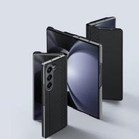 briliantus - Dux Ducis "Brill Leather Case Galaxy Z Fold 6" Black - 7 nuotrauka