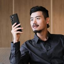 briliantus - Dux Ducis "Brill Leather Case Galaxy Z Fold 6" Black - 8 nuotrauka