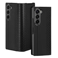 briliantus - Dux Ducis "Brill Leather Case Galaxy Z Fold 6" Black - 12 nuotrauka