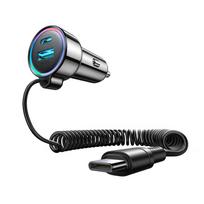 charger 30w usb c - Joyroom fast car charger 3 in 1 with USB Type C, CAAJRMJR_CL07 - 7 nuotrauka
