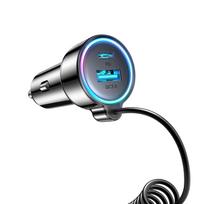 charger 30w usb c - Joyroom fast car charger 3 in 1 with USB Type C, CAAJRMJR_CL07 - 9 nuotrauka