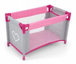 leles lova - Milly Mally Lėlių lovytė Lisa Prestige Rožinė (Pink) - 3 nuotrauka