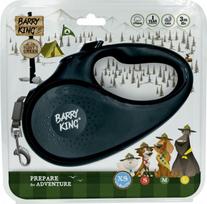 Automatinis pavadėlis Barry King 17101, juodas, XS, 3m