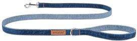 Šuns pavadėlis Amiplay Denim, tamsiai mėlyna, 1.4m x 2.5cm