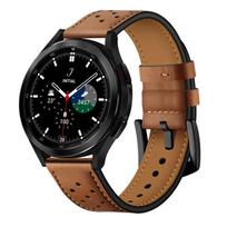 Tech-Protect odinis dirželis Samsung Galaxy Watch 4/5/5 Pro/6/7/FE, rudas (Brown)