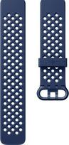 silikonines apyrankes - Fitbit silikoninė sportinė juosta Charge 4, tamsiai mėlyna (Navy Blue) - 1 nuotrauka