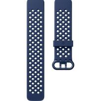 silikonines apyrankes - Fitbit silikoninė sportinė juosta Charge 4, tamsiai mėlyna (Navy Blue) - 2 nuotrauka