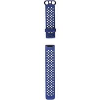 silikonines apyrankes - Fitbit silikoninė sportinė juosta Charge 4, tamsiai mėlyna (Navy Blue) - 3 nuotrauka