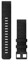 garmin 22mm - Garmin QuickFit 22mm Nailono dirželis, Juodas (Black) - 1 nuotrauka