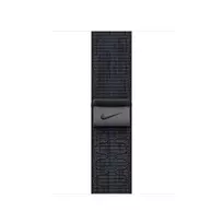 apple watch sport loop - Apple Watch 42mm Nike Sport Loop Juoda/Mėlyna (Black/Blue) - 2 nuotrauka
