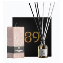 kvapu rinkinys 89 - Aromatic 89 Namų kvapo ir palmių vaško žvakės rinkinys Blue Nightingale (Sweet Floral) - 1 nuotrauka