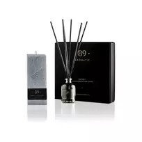 kvapu rinkinys 89 - Aromatic 89 Namų kvapo ir palmių vaško žvakės rinkinys Blue Nightingale (Sweet Floral) - 2 nuotrauka