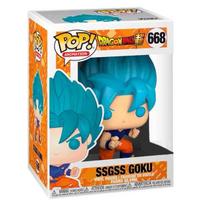 dragon ball figureles - FUNKO POP! Vinilinė figūrėlė: Dragon Ball Super - SSGSS Goku (Exclusive) - 1 nuotrauka