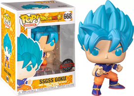 dragon ball figureles - FUNKO POP! Vinilinė figūrėlė: Dragon Ball Super - SSGSS Goku (Exclusive) - 3 nuotrauka