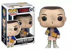funko pop stranger things - FUNKO POP! Vinilinė figūrėlė: Stranger Things - Eleven (Eggos) w/Chase - 1 nuotrauka
