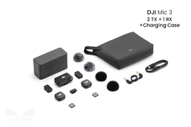 dji mic 2 mikrofonai - DJI Mic 3 belaidis mikrofonas (2TX + 1RX + Dėklas) - 2 nuotrauka