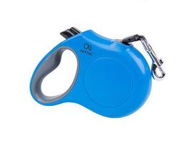 Automatinis pavadėlis Amiplay Retractable Leash Infini, mėlynas/juodas, 5 m