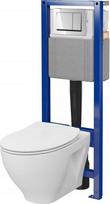 CERSANIT S701-828 MITO BY CERSANIT paslėptas rinkinys su mechanizmu SAVIO CLEAN ON SLIM, chromo blizgesys
