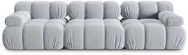 Modulinė sofa Micadoni Home Bellis 3 Seats, žydra, 282 x 94 cm x 63 cm