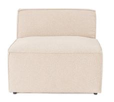Modulinė sofa Atelier Del Sofa Lora, persikinė, 108 x 83 cm x 65 cm