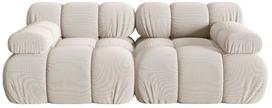 Modulinė sofa Micadoni Bellis 3D, smėlio, 188 x 94 cm x 64 cm