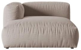 Modulinė sofa Micadoni Martina, tamsaus smėlio spalva, kairinė, 176 x 123 cm x 75 cm